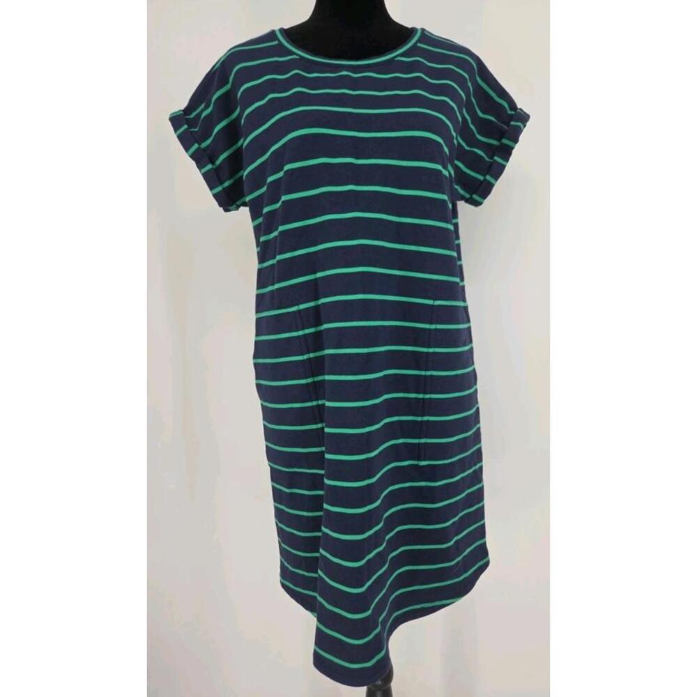 Fina French Terry Short‎ Dress Small With Pockets Modal Cotton